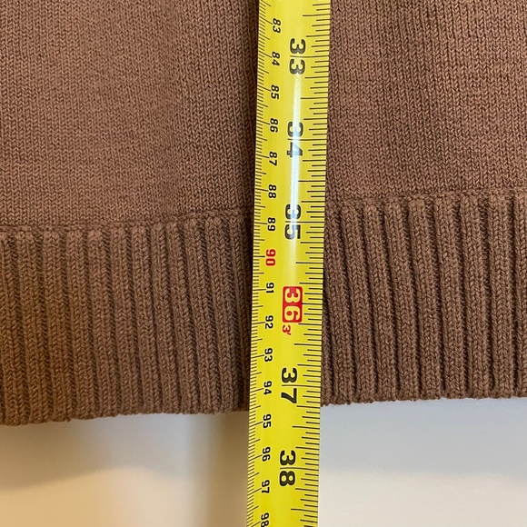 BCBGMAXAZRIA Cowl Neck Off-the-Shoulder Knit Minidress | Women's Size M - Picture 8 of 12